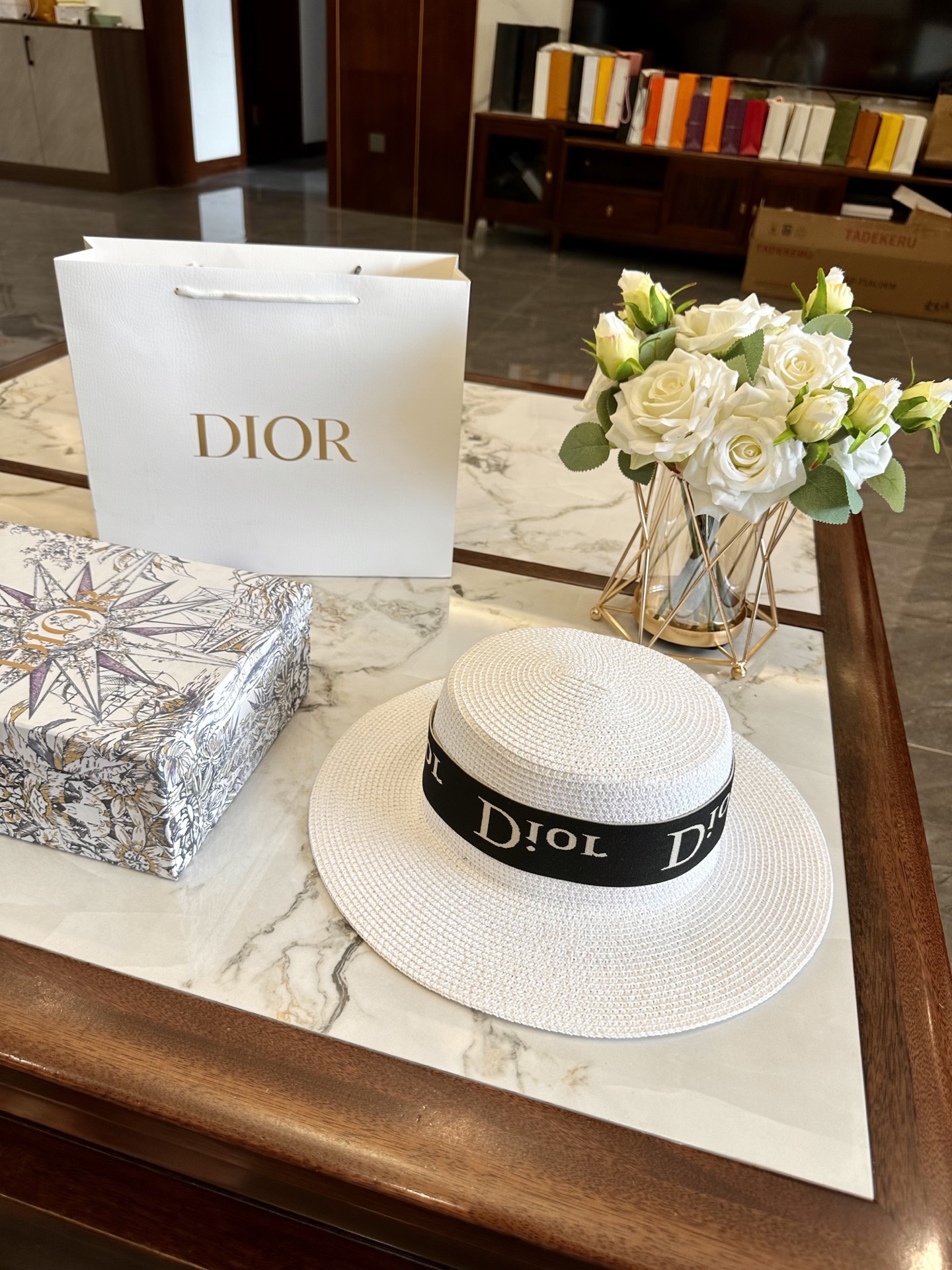 dior hat model 28